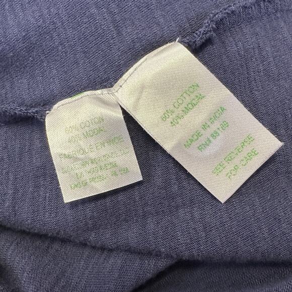 Lilly Pulitzer Navy Blue Essie Dress Sleeveless Stretch‎ Shift Women Size M - Picture 9 of 10